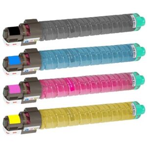 Compatible Ricoh MP C2800, Pack toners pour MP C3300 - 4 couleurs