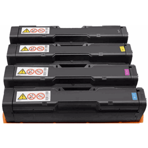 Compatible Ricoh Aficio SP-C342DN, Pack toners Ricoh 406479/406480/406481/406482 - 4 couleurs