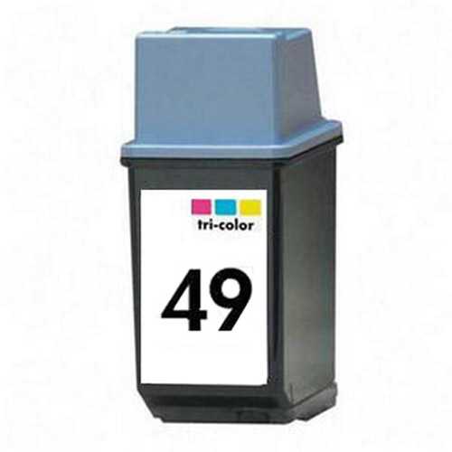 Compatible HP autre PD4, Cartouche d'encre pour 49 - Couleur