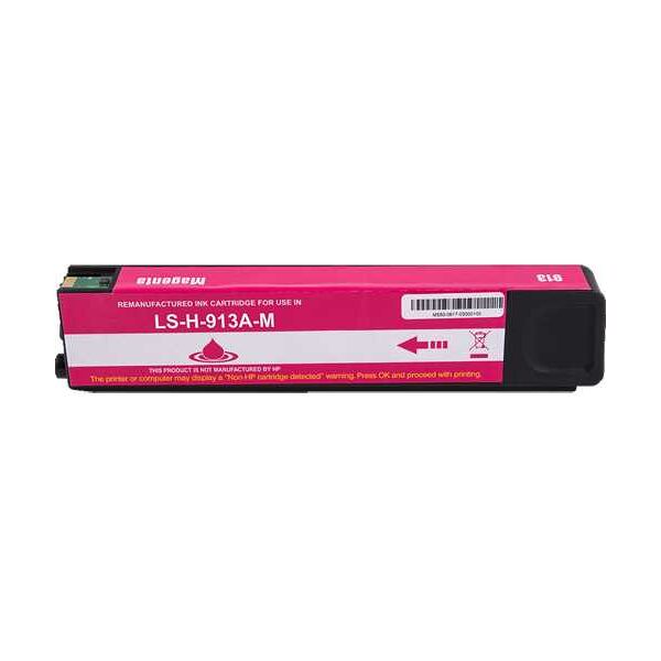 Compatible HP PageWide 377DW-MFP, Cartouche d'encre pour F6T78AE - Magenta