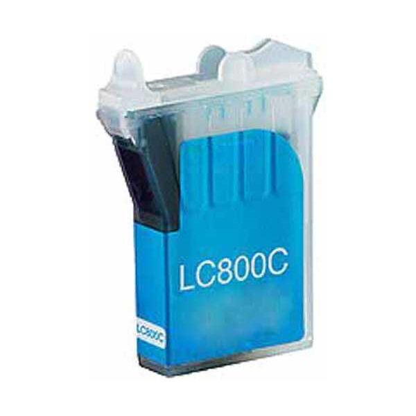 Compatible Brother Numero LC-800, Cartouche d'encre pour LC800 - Cyan