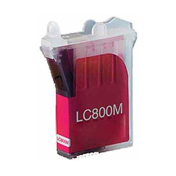 Compatible Brother Numero LC-800, Cartouche d'encre pour LC800 - Magenta