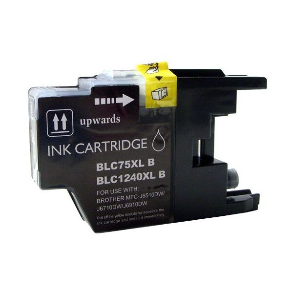 Compatible Brother mfc J6910DW, Cartouche d'encre pour LC-1240K - Noir