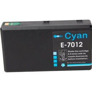 Compatible Epson WorkForce Pro WP 4595DNF, Cartouche d'encre pour C13T70124010 - Cyan