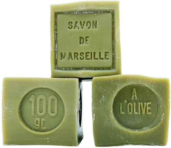 Cube 100g - Savon de Marseille Huile d'olive