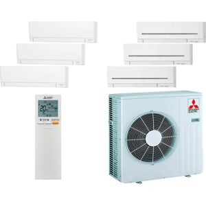 MITSUBISHI ELECTRIC Mitsubishi Sextuple-split MXZ-6F120VF + 2 X MSZ-AY15VGK + 3 X MSZ-AP20VGK + MSZ-AY50VGK