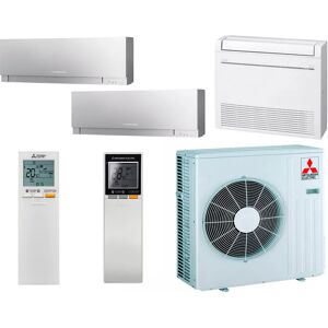 MITSUBISHI ELECTRIC Mitsubishi Tri-split MXZ-6F120VF + MSZ-EF22VGKS + MSZ-EF42VGKS + MFZ-KT50VG