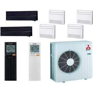 MITSUBISHI ELECTRIC Mitsubishi Sextuple-split MXZ-6F120VF + 2 X MSZ-LN18VGB + 4 X MFZ-KT25VG