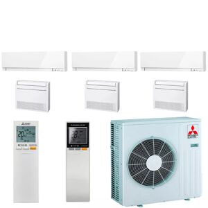 MITSUBISHI ELECTRIC Mitsubishi Sextuple-split MXZ-6F120VF + 3 X MSZ-EF18VGKW + 2 X MFZ-KT25VG + MFZ-KT35VG