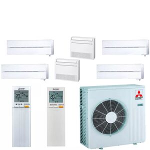 MITSUBISHI ELECTRIC Mitsubishi Sextuple-split MXZ-6F120VF + 4 X MSZ-LN18VGV + MFZ-KT25VG + MFZ-KT50VG