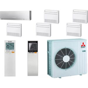 MITSUBISHI ELECTRIC Mitsubishi Sextuple-split MXZ-6F120VF + MSZ-EF18VGKS + 5 X MFZ-KT25VG