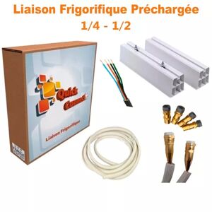 QUICK CONNECT PLUS Liaison Frigorifique Préchargée 1/4-1/2 Quick Connect Plus Pack6