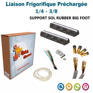 QUICK CONNECT PLUS Liaison Frigorifique Préchargée 1/4-3/8 Quick Connect Plus Pack6