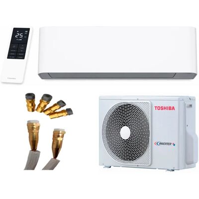 Climatiseur Prêt à poser Toshiba Shorai Curve 16 + RAS-16P2AVSG-E - Publicité Climatiseur Prêt à poser Toshiba Shorai Curve 16 + RAS-16P2AVSG-E - Publicité
