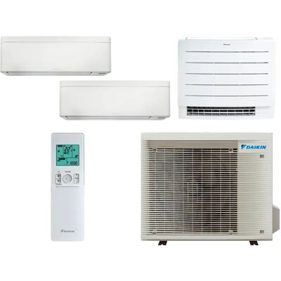 Daikin Tri-split Stylish 4MXM80A + CTXA15CW + FTXA20CW + FVXM50B - Publicité Daikin Tri-split Stylish 4MXM80A + CTXA15CW + FTXA20CW + FVXM50B - Publicité