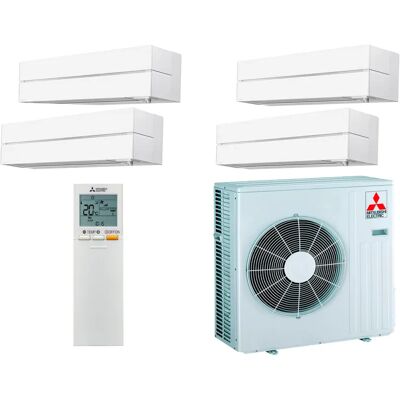 MITSUBISHI ELECTRIC Mitsubishi Quadri-split MXZ-5F102VF + 3 X MSZ-LN25VGW + MSZ-LN35VGW - Publicité MITSUBISHI ELECTRIC Mitsubishi Quadri-split MXZ-5F102VF + 3 X MSZ-LN25VGW + MSZ-LN35VGW - Publicité