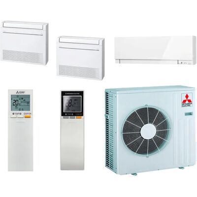 MITSUBISHI ELECTRIC Mitsubishi Tri-split MXZ-6F120VF + MSZ-EF35VGKW + MFZ-KT35VG + MFZ-KT50VG - Publicité MITSUBISHI ELECTRIC Mitsubishi Tri-split MXZ-6F120VF + MSZ-EF35VGKW + MFZ-KT35VG + MFZ-KT50VG - Publicité