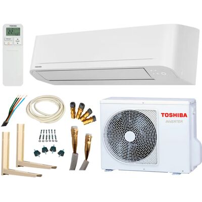 Pack Climatiseur Mural TOSHIBA Naka R32 RAS-18B2KVG-E - Publicité Pack Climatiseur Mural TOSHIBA Naka R32 RAS-18B2KVG-E - Publicité