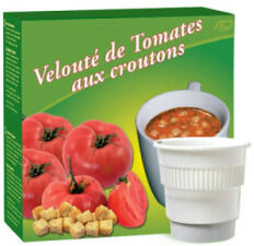 Boisson pré-dosée Potage tomate avec croûtons x 300 Boisson pré-dosée Potage tomate avec croûtons x 300