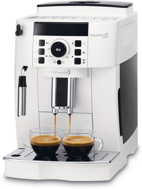 Machine à café blanche MAGNIFICA S De'Longhi ECAM 21.117.W Machine à café blanche MAGNIFICA S De'Longhi ECAM 21.117.W