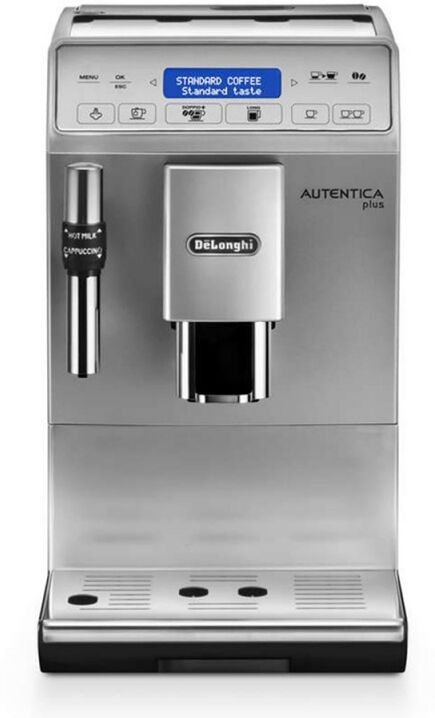 Machine à café argent Autentica broyeur à grains De'Longhi ETAM 29.620.SB Machine à café argent Autentica broyeur à grains De'Longhi ETAM 29.620.SB