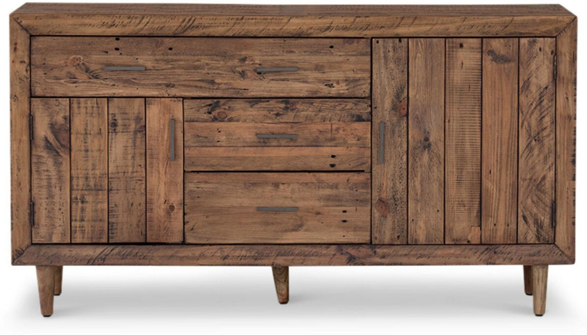 Décoration d'Autrefois Meuble Bas Rangement Bois 3 Tiroirs 160x45x86cm - Marron Décoration d'Autrefois Meuble Bas Rangement Bois 3 Tiroirs 160x45x86cm - Marron