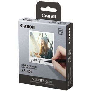 Canon Encre+Papier XS-20L (20 Feuilles 6.8x6.8cm pour QX10)