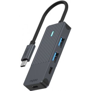 RAPOO Hub USB-C Ports 2x USB-A + 2x USB-C