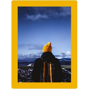 SLIMPYX Cadre Photo 10x15cm Jaune Moutarde