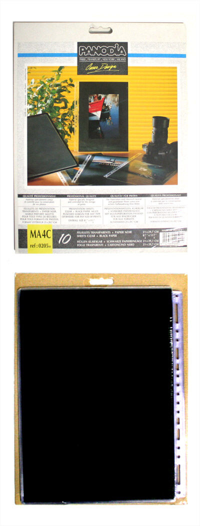 PANODIA Feuillets+ Papier Noir MA4C A4 (x10) PANODIA Feuillets+ Papier Noir MA4C A4 (x10)