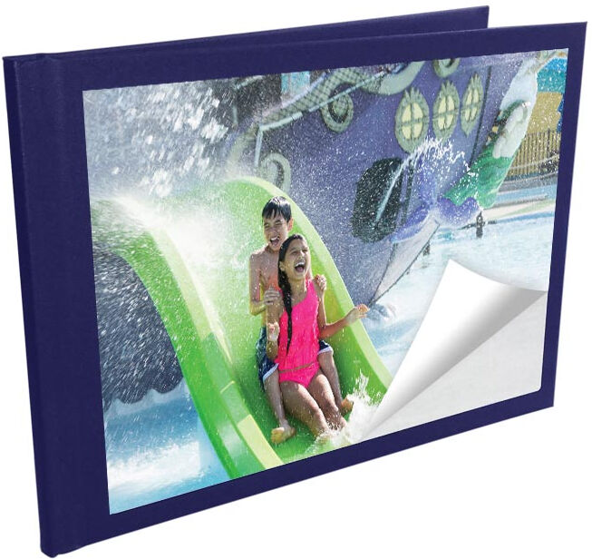 UNIBOOK Album 10x15cm 12 Pages Autocollantes Bleu UNIBOOK Album 10x15cm 12 Pages Autocollantes Bleu