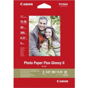 Canon Papier Photo PP-201 Plus Glossy II 265g 13x18cm 20 Feuilles