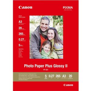 Canon Papier Photo PP-201 Plus Glossy II 265g A3 20 Feuilles