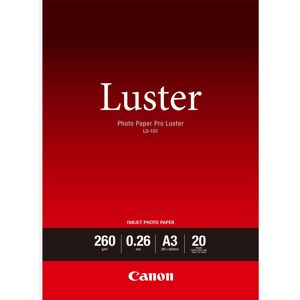 Canon Papier Photo Professionnel Lu-101 Lustre A3 20 Feuilles