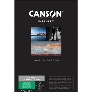 CANSON Papier Photo Infinity Arches Aquarelle Rag 310g A2 25F