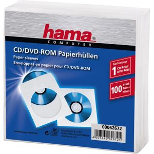 Hama Enveloppes Papier CD Rom (X100)