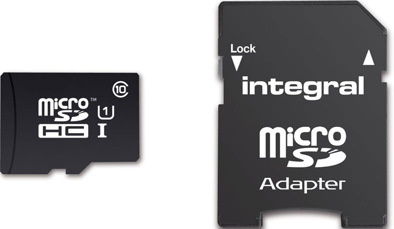 INTEGRAL Carte Micro SDHC Ultima Pro 32GB (90MB/s) (Class 10) + Adapt INTEGRAL Carte Micro SDHC Ultima Pro 32GB (90MB/s) (Class 10) + Adapt