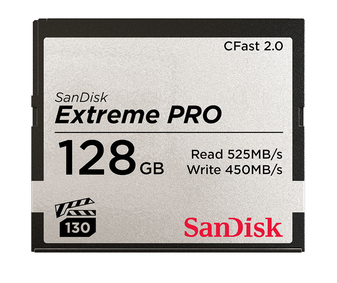 SanDisk Carte Mémoire CFAST 2.0 "Extreme Pro" 128GB VPG 130 SanDisk Carte Mémoire CFAST 2.0 "Extreme Pro" 128GB VPG 130