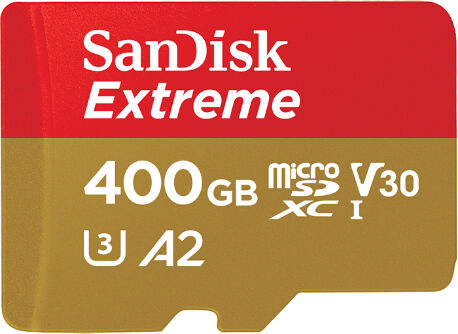 SanDisk Carte Micro SDXC Extreme 400Gb A2 U3 V30 160MB/S