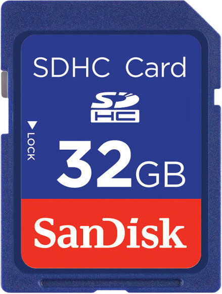 SanDisk Carte SDHC 32GB SanDisk Carte SDHC 32GB