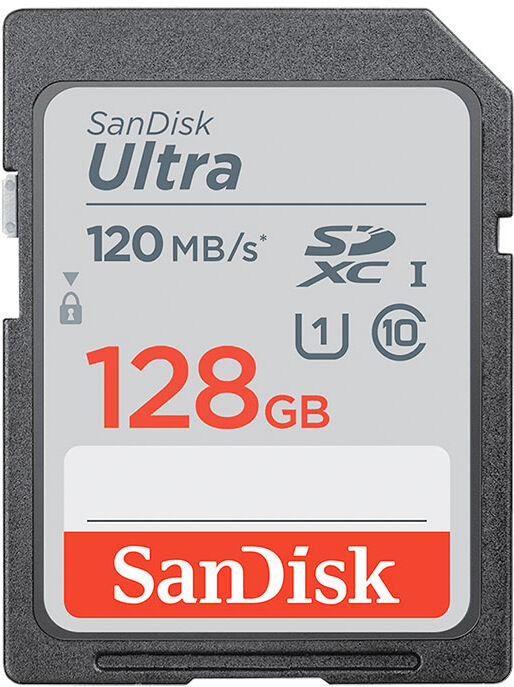 SanDisk Carte SDXC Ultra 128GB UHS-1 (120MB/s) (Class 10) SanDisk Carte SDXC Ultra 128GB UHS-1 (120MB/s) (Class 10)