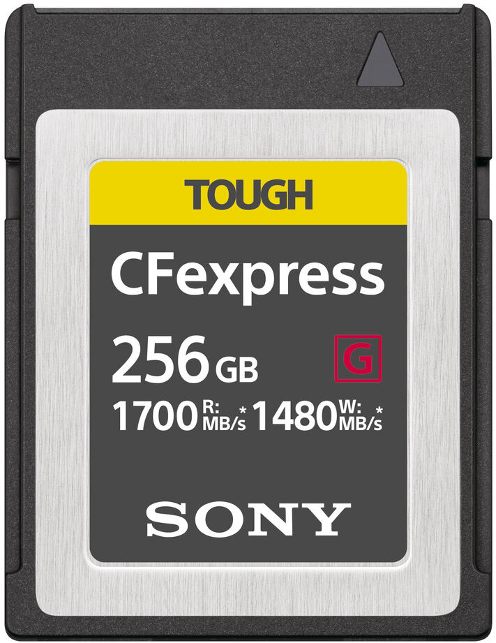 Sony Carte CFexpress Tough 256Gb R1700/W1480