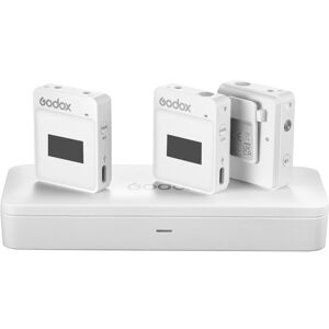 GODOX MoveLink II M2 Systeme de Microphone Sans fil Blanc
