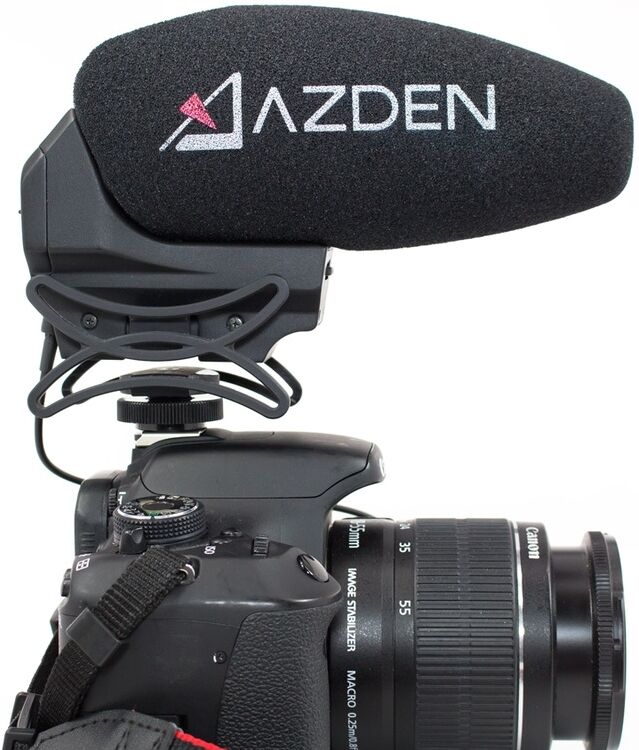 AZDEN Microphone SMX-30 Vidéo Mono/Stéréo AZDEN Microphone SMX-30 Vidéo Mono/Stéréo
