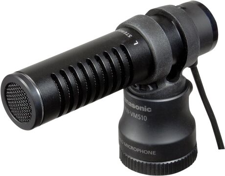 Panasonic Microphone Stéréo Externe VW-VMS10E-K Panasonic Microphone Stéréo Externe VW-VMS10E-K