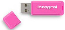INTEGRAL Clé USB 2.0 Neon 32GB Rose INTEGRAL Clé USB 2.0 Neon 32GB Rose