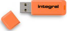 INTEGRAL Clé USB 2.0 Neon 8GB Orange