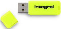 INTEGRAL Clé USB 2.0 Neon 8GB Jaune INTEGRAL Clé USB 2.0 Neon 8GB Jaune
