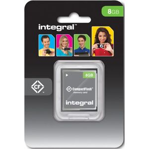 INTEGRAL Carte Compact Flash 8GB 100X