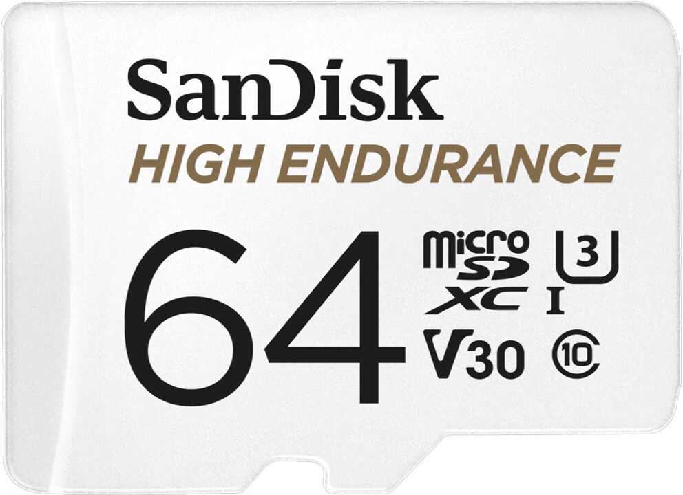 SanDisk Carte Micro SDXC High Endurance 64GB (100MB/s) (Class 10)